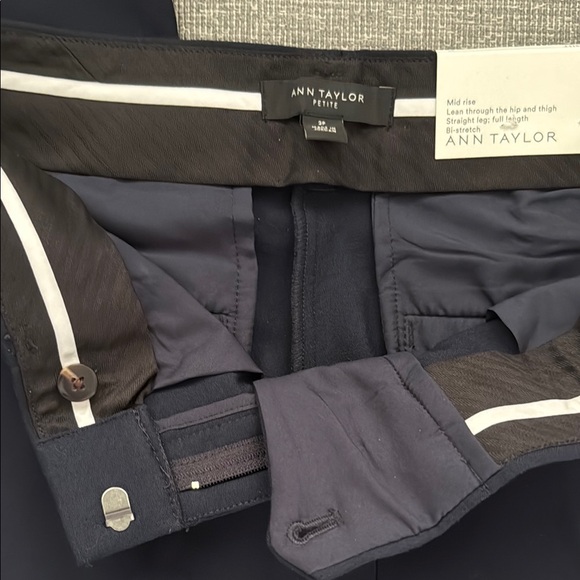 Ann Taylor The Straight Navy Pants - Picture 4 of 6